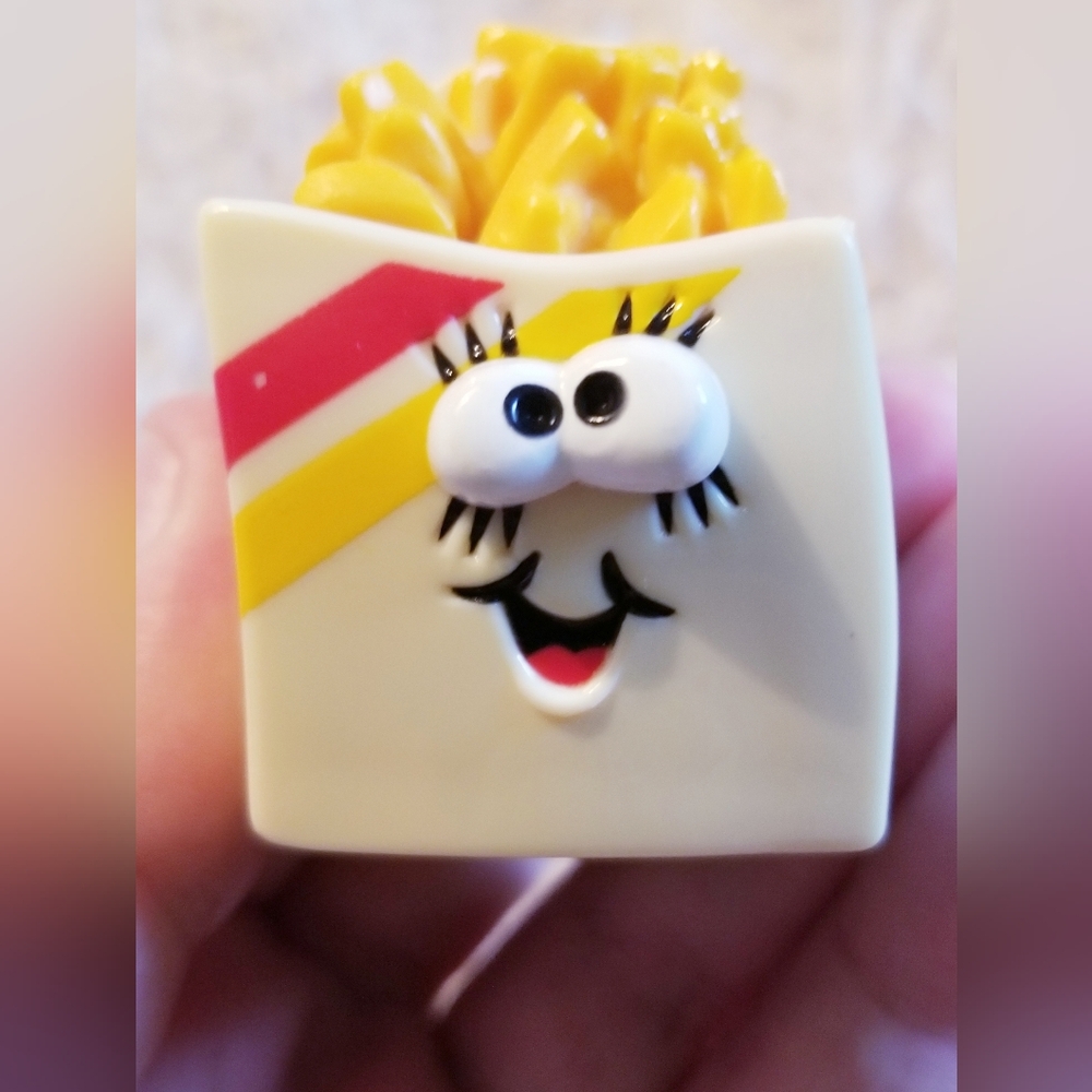 1989 Lickety Splits Rolling Racers Fries Hallmark Burger King Toy Vintage HTF